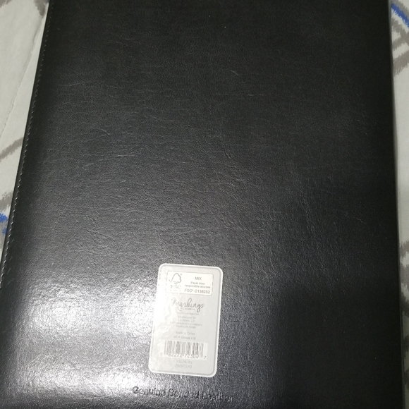 New Black Markings Padfolio with pad - Picture 3 of 9